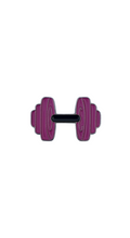 Pink dumbbell